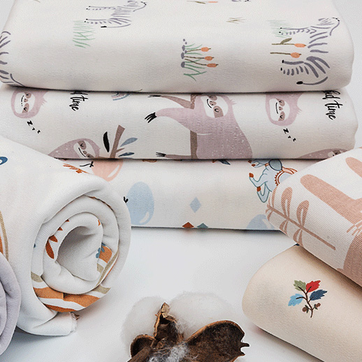 Baby Clothing High Quality - ผ้าฝ้ายแท้เนื้อนุ่มคุณภาพสูง พิมพ์ลายการ์ตูน สำหรับเสื้อผ้าเด็ก ผ้าห่มเด็ก งานเย็บปักถักร้อย DIY