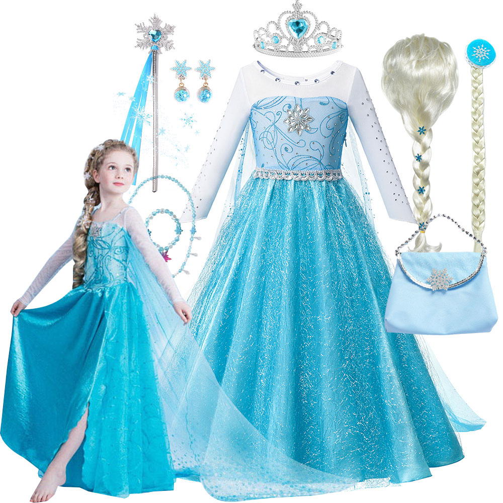 Baby Clothing Dresser - Disney สาวเจ้าหญิง Elsa Anna เครื่องแต่งกาย Frozen