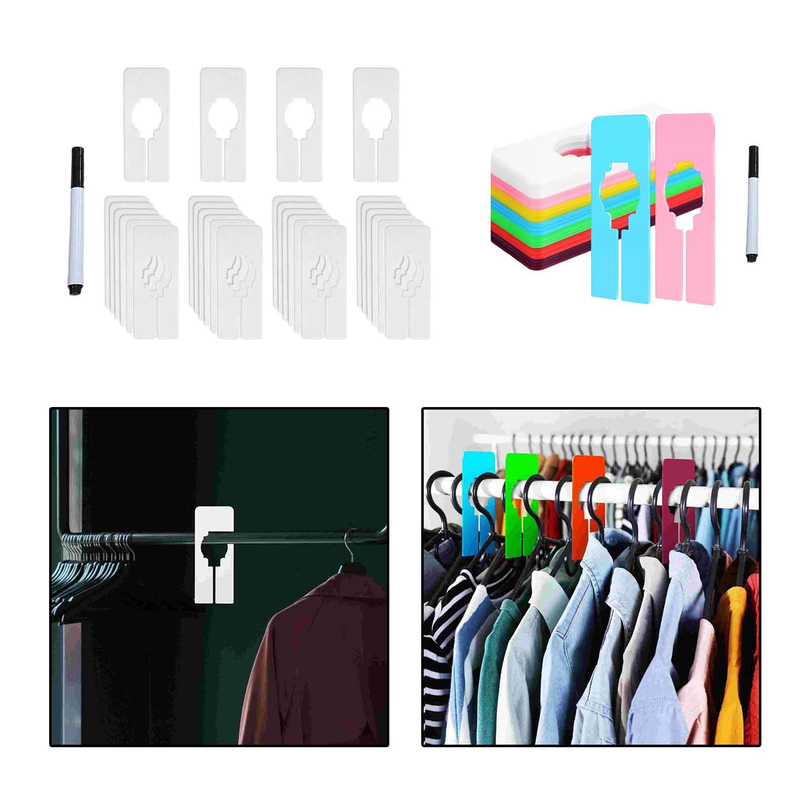 Baby Clothing Hanging Rack - ที่แบ่งช่องเสื้อผ้า 28 ชิ้น สำหรับตู้เสื้อผ้า ราวแขวนเสื้อผ้า ลิ้นชัก