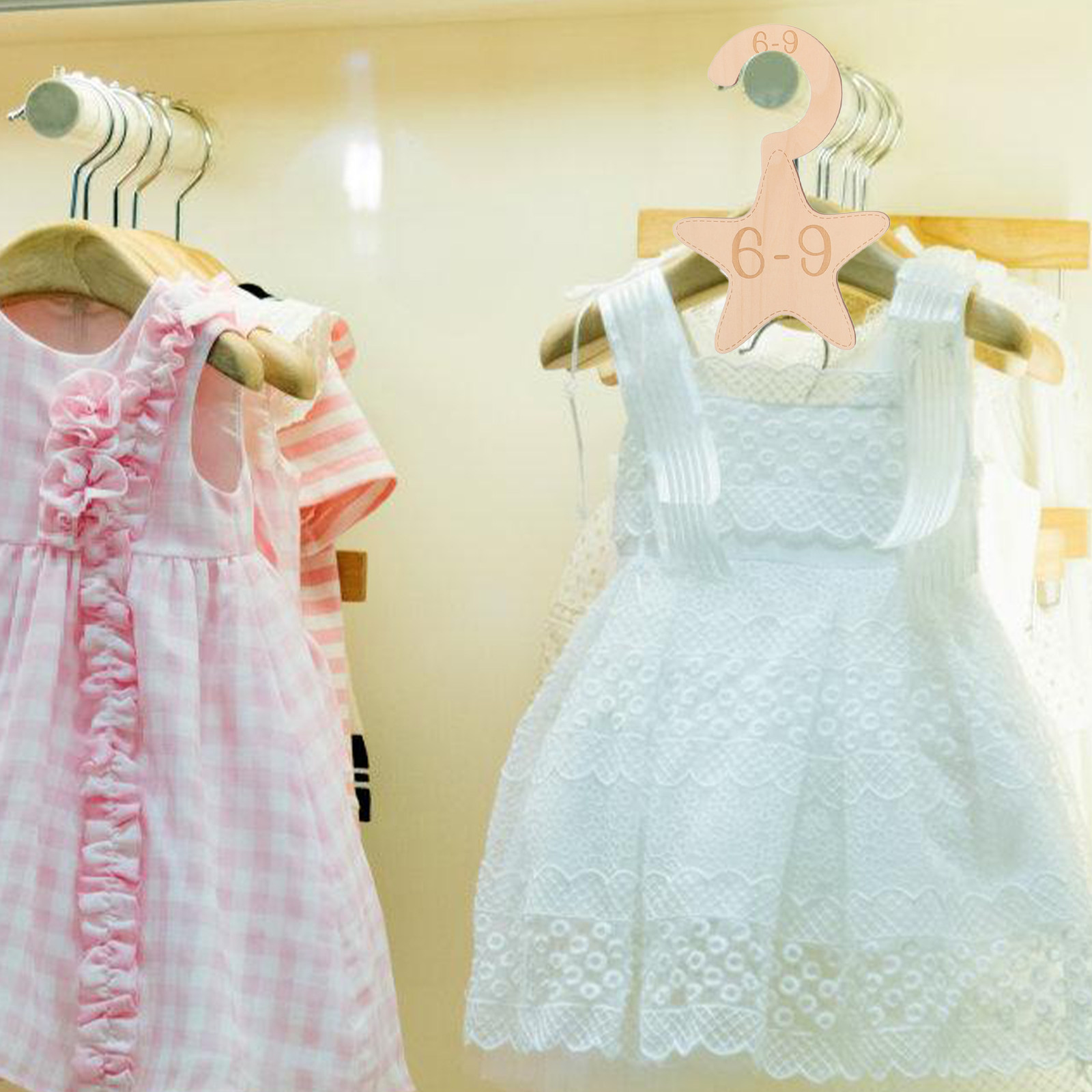 ตัวแบ่งตู้เสื้อผ้าเด็ก 7 ชิ้น  - Baby Clothing Dividers บทวิจารณ์และราคา