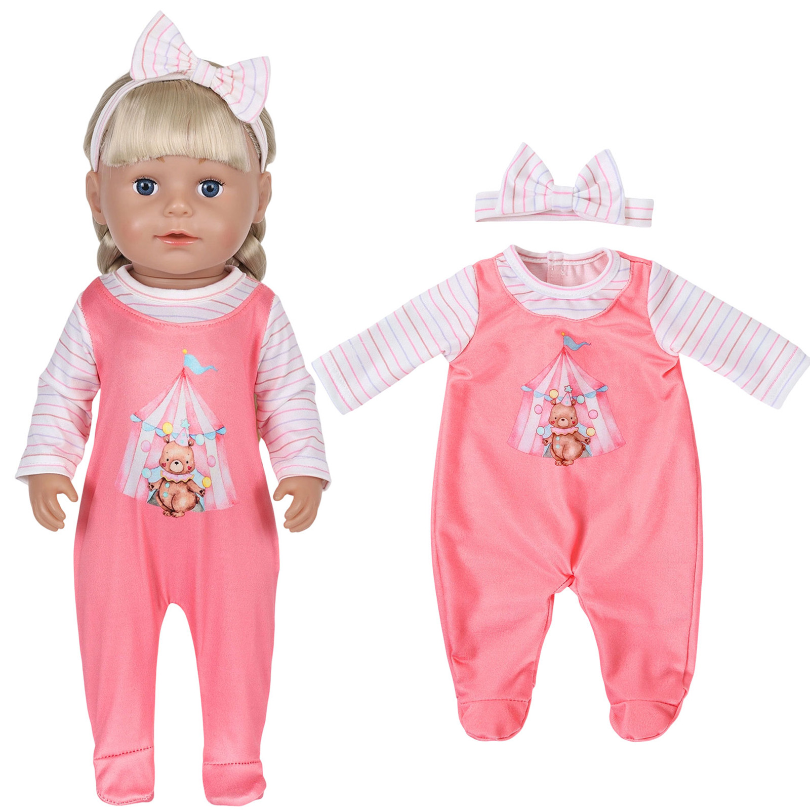 เสื้อผ้าตุ๊กตาสำหรับ 16-18 นิ้ - Baby Clothing Usa บทวิจารณ์และราคา