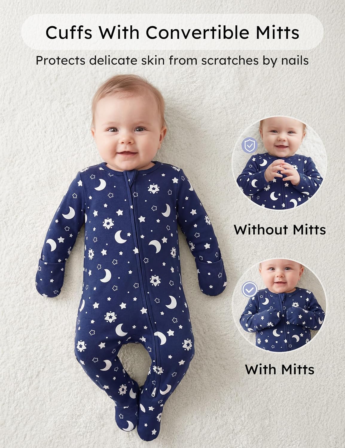 ชุดนอนเด็กอ่อน 100% ผ้าฝ้ายออร - Baby Clothing Organic บทวิจารณ์และราคา