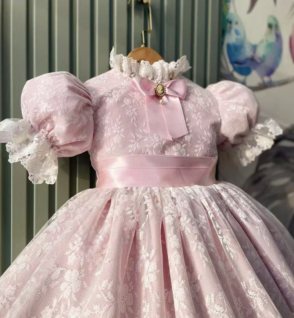 ชุดเดรสเด็กผู้หญิงอายุ 0-12 ปี - Baby Clothing Dresser บทวิจารณ์และราคา
