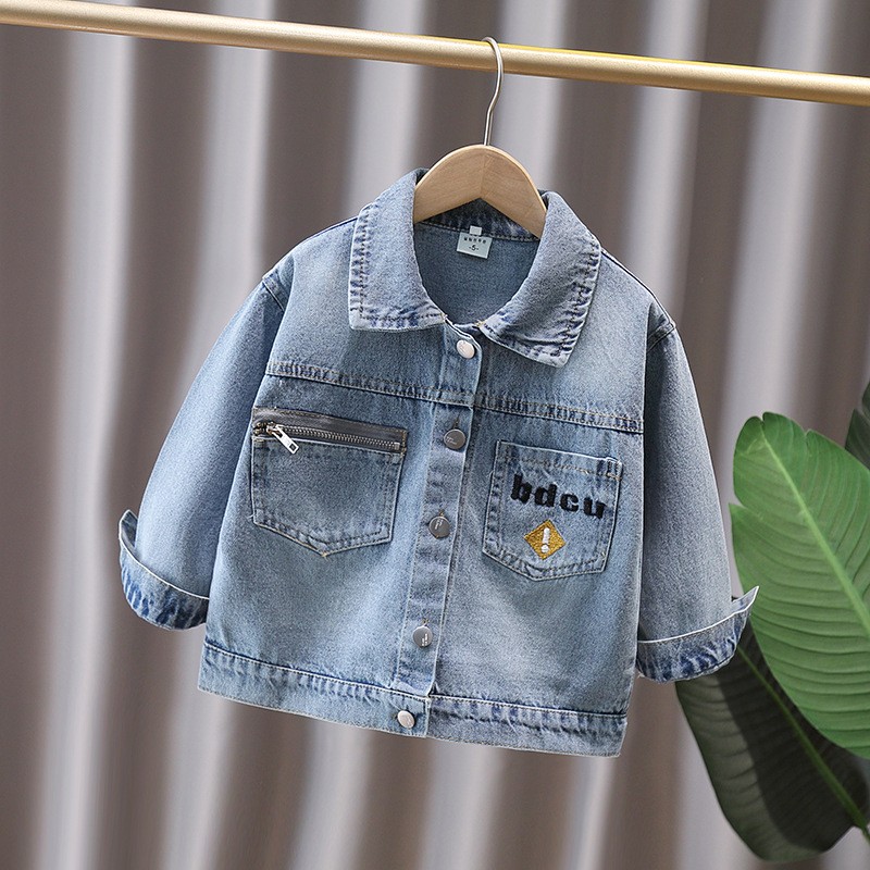 สไตล์น่ารักเด็กทารก DENIM แจ็ค - Baby Clothing Usa บทวิจารณ์และราคา