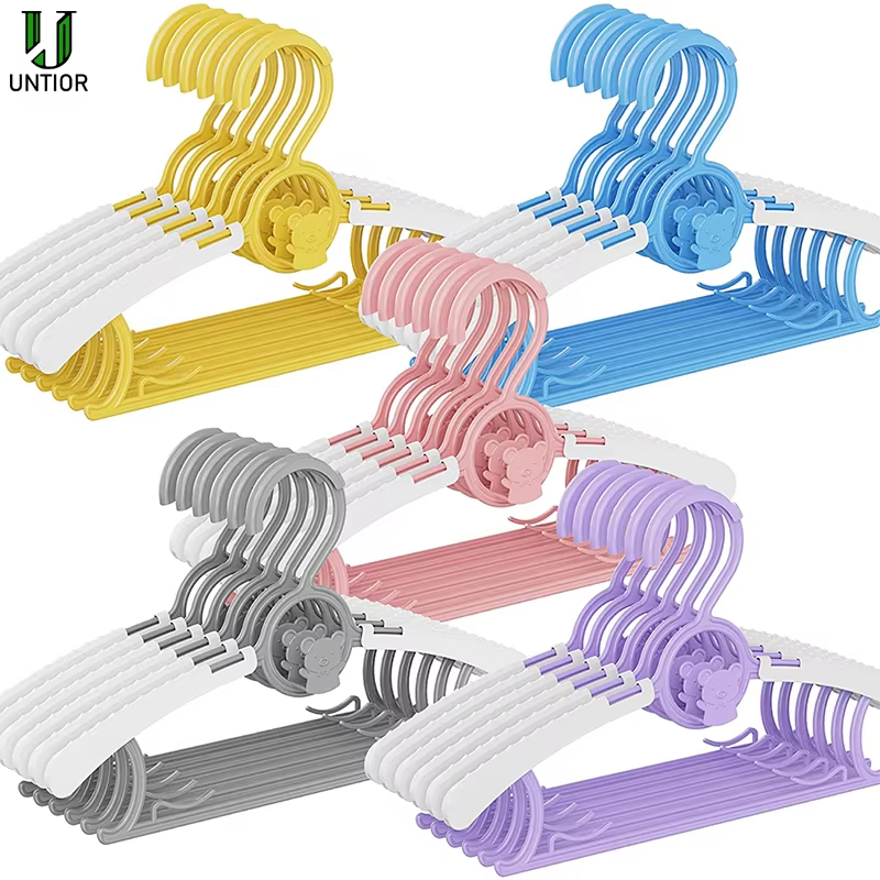 10แพ็คAnti-Slipแขวนเสื้อผ้าเด็ - Baby Clothing Hanging Rack บทวิจารณ์และราคา