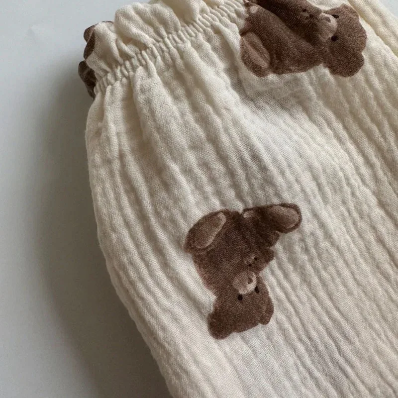 กางเกงผ้ามัสลินเนื้อนุ่ม กางเก - Baby Clothing Organic บทวิจารณ์และราคา