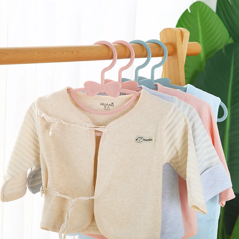 5-50Pcs ไม้แขวนเสื้อเด็กพลาสติ - Baby Clothing Hanging Rack บทวิจารณ์และราคา
